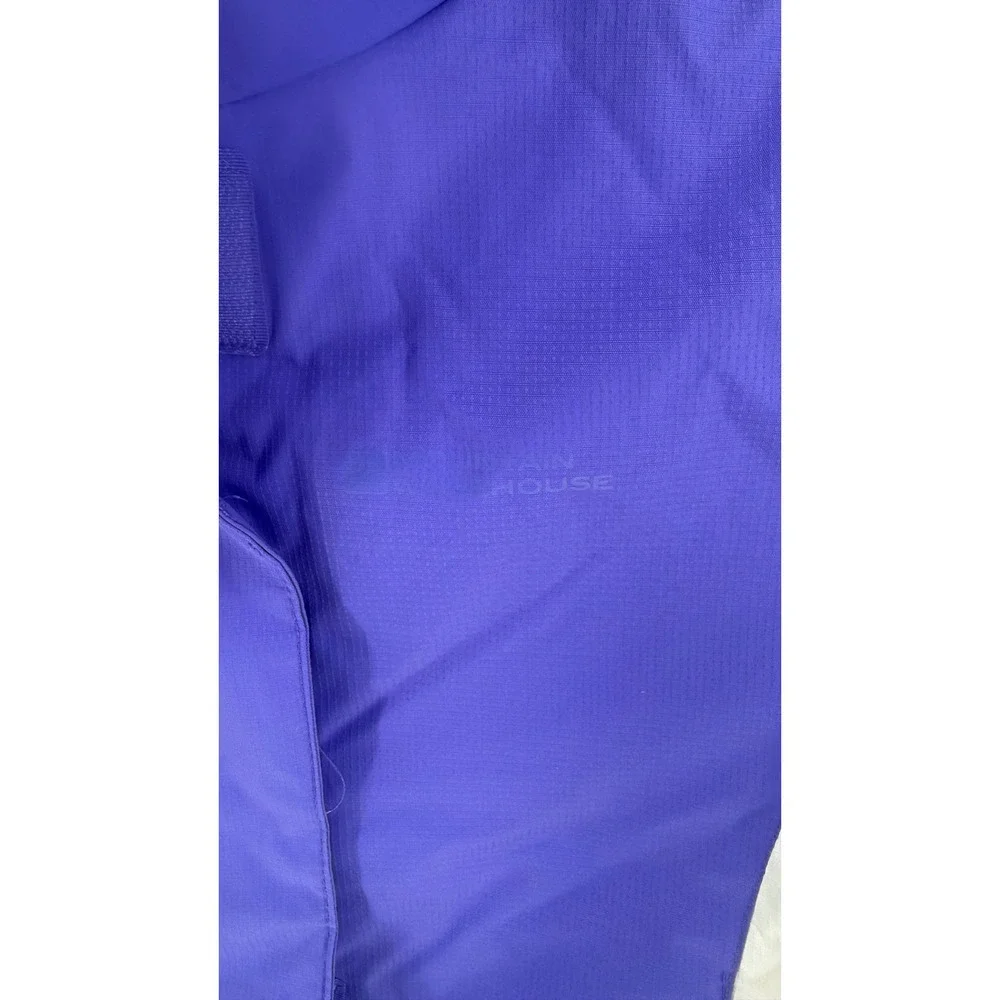Mountain Warehouse Snow Kids‎ Jacket Purple Gray Hooded Size 5-6 Waterproof
